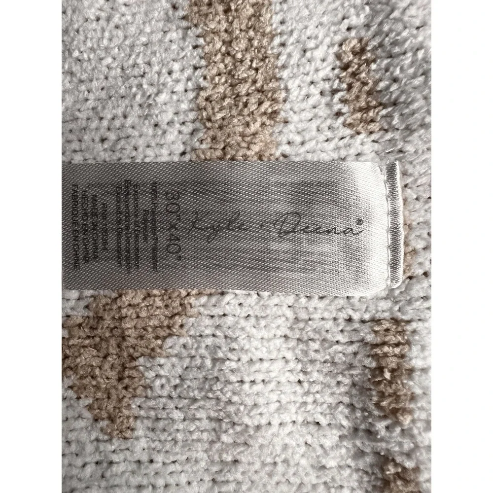 Kylie + Deena Baby Blanket 30x40 Western Cowboy Rocking‎ Horse Horseshoe Plush